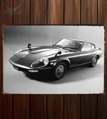 Металлическая табличка Nissan Fairlady 240Z-G (HS30)